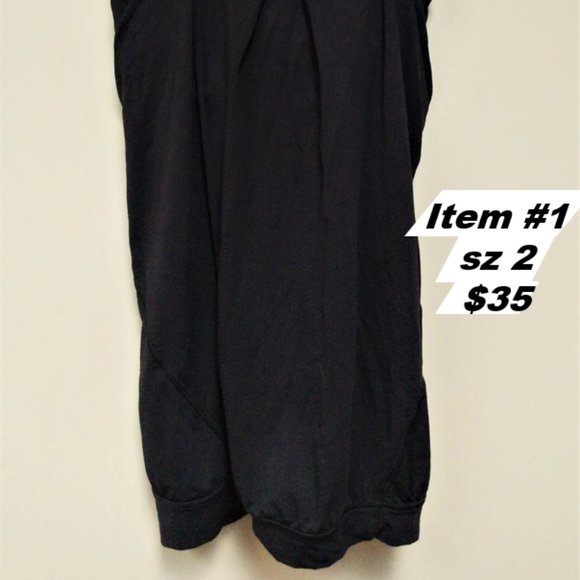 Lululemon Black Size 2 Tank - Picture 4 of 5